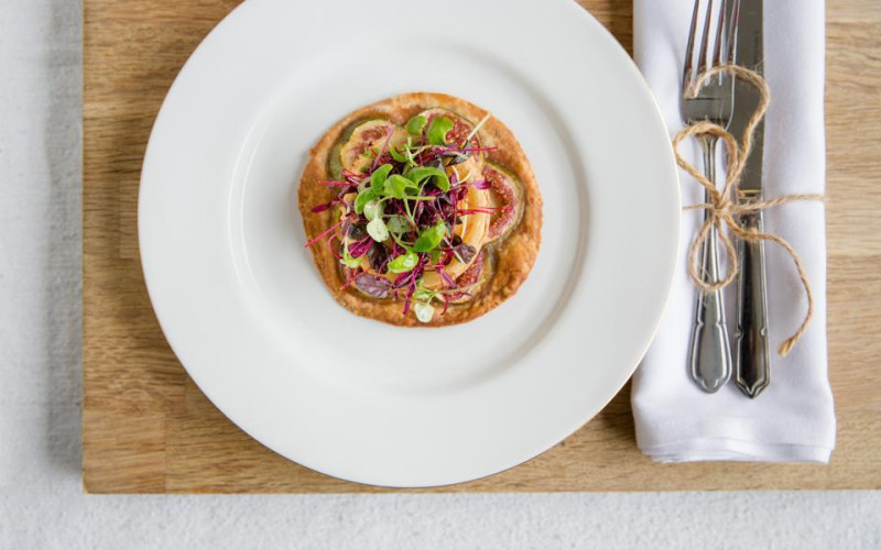Figs and Goatscheese Tart