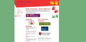 Canterbury Imagine Donations Page