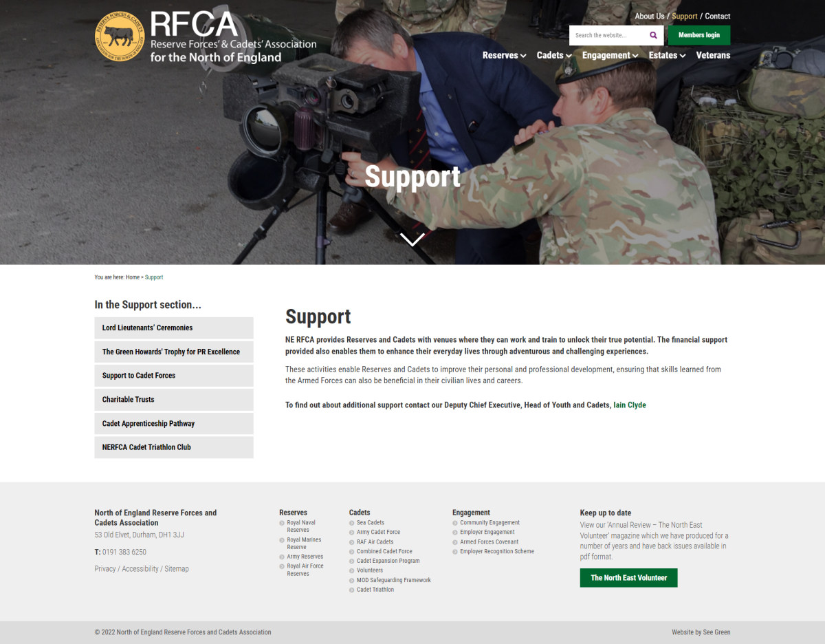 FireShot Capture 803 - North of England Reserve Forces and Cadets Association - Support_ - www.rfca-ne.org.uk